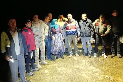 Bursa'da 3 gündür kayıp olan yaşlı kadın dron ile bulundu