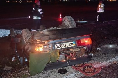 Beyşehir'de peş peşe meydana gelen 3 ayrı kazada 11 kişi hastanelik oldu
