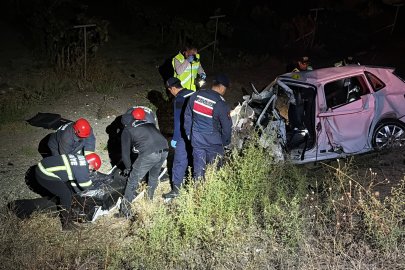 Çorum'da korkunç kaza: 4 ölü
