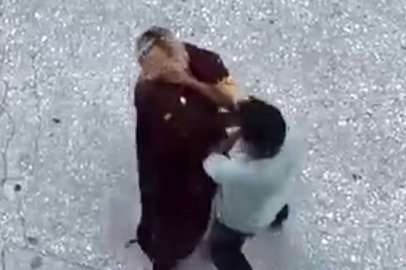 Eskişehir’de Korkunç Olay! Önce Boğazını Sıktı Sonra Yerde Sürükledi!