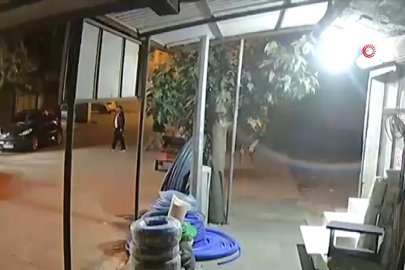 Kahramanmaraş'ta polis memurunun hayatını kaybettiği silahlı saldırı kamerada