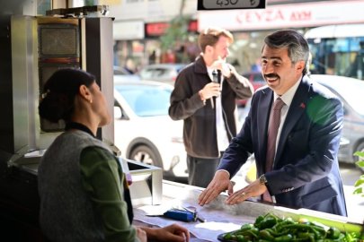 BAŞKAN OKTAY YILMAZ ESNAFIN NABZINI TUTTU