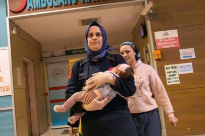 Kanepeden düşen bebek beyin kanaması geçirdi