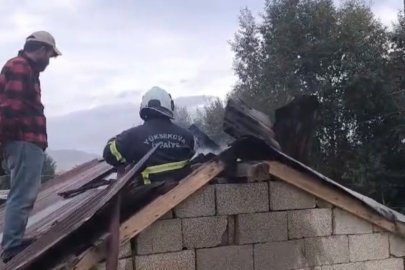 Tandır Evinde Yangın...