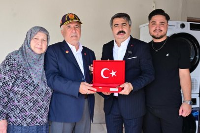 Başkan Yılmaz'dan vefa ziyareti