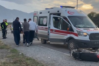 Erzincan’da Motosiklet Kazası: 1 Yaralı
