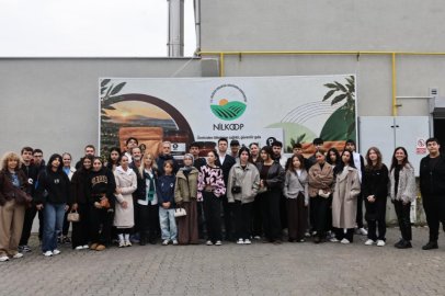 YERLİ VE YABANCI ÖĞRENCİLERDEN NİLÜFER’DEKİ TARIM TESİSLERİNE ZİYARET