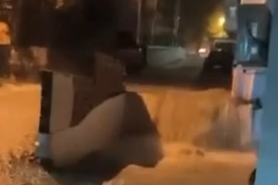Kocaeli'de Cadde ve Sokaklar Göle Döndü