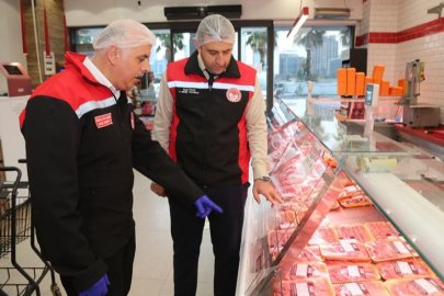 Bursa’da 220 işletmeye eş zamanlı et denetimi