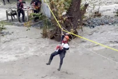 Selin ortasında yürekleri ısıtan görüntü