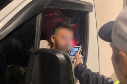 "Uyumaya geldim" dedi, alkollü çıktı