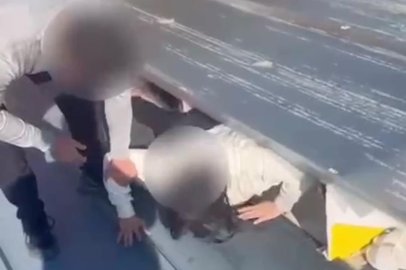 20 suç kaydı vardı...Çatıda böyle yakalandı