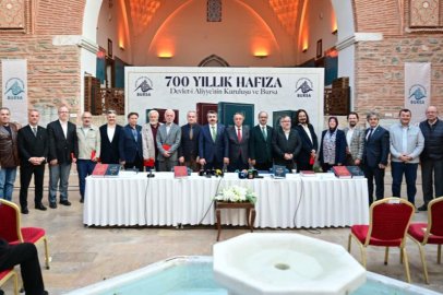 Bursa'nın 700 yıllık hafızası kitaplaştırıldı