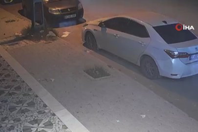 Çalıntı motosikletle polisten kaçan şahıs, metrelerce havaya uçtuktan sonra yaya olarak kaçışını sürdürdü