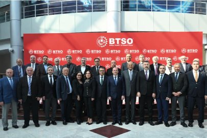 BTSO Başkanı Özer Matlı’dan yoğun mesai