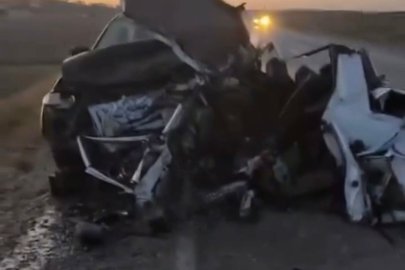 Çankırı'da feci kaza: 1 ölü, 2 yaralı