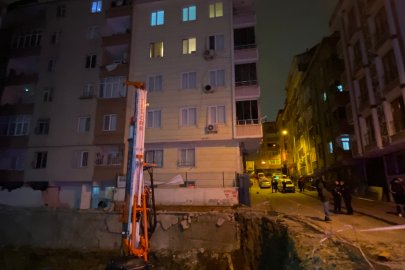 Bahçelievler'de inşaat kabusu: Zemin çöktü, 20 daire tahliye