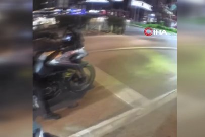 Bursa'da "Acemi değiliz" dedi, 2 dakika sonra kaza yaptı