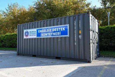 BURSA’DA AFETLERE KARŞI ÖZEL KONTEYNER ÖNLEMİ