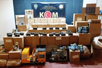 Bursa'da kaçak sigara ve tütün operasyonu: 4 şüpheli yakalandı