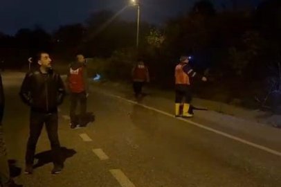 İnegöl'de kayıp genç için termal dronlu arama