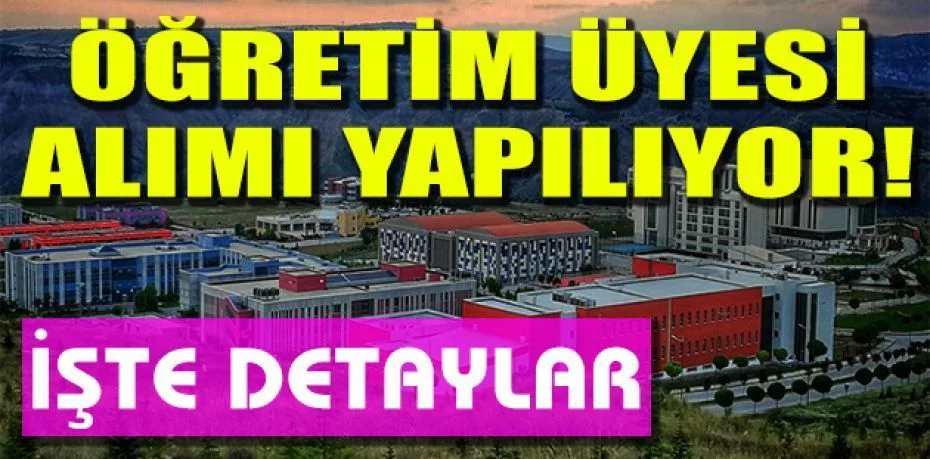 İzmir Demokrasi Üniversitesi Öğretim üyesi alım ilanı
