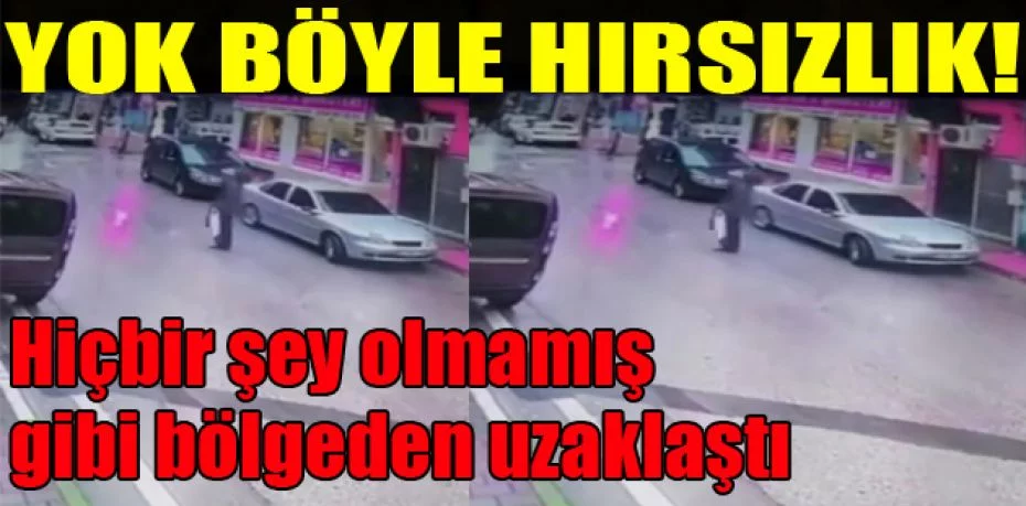 Bursa’da elektrikli soba hırsızlığı kamerada