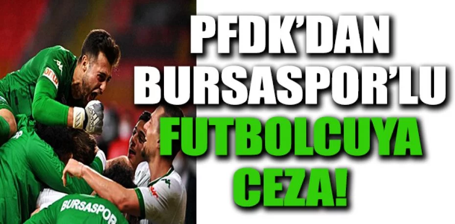 PFDK, Bursaspor kalecisi Ataberk Dadakdeniz’e 2 maç ceza verdi