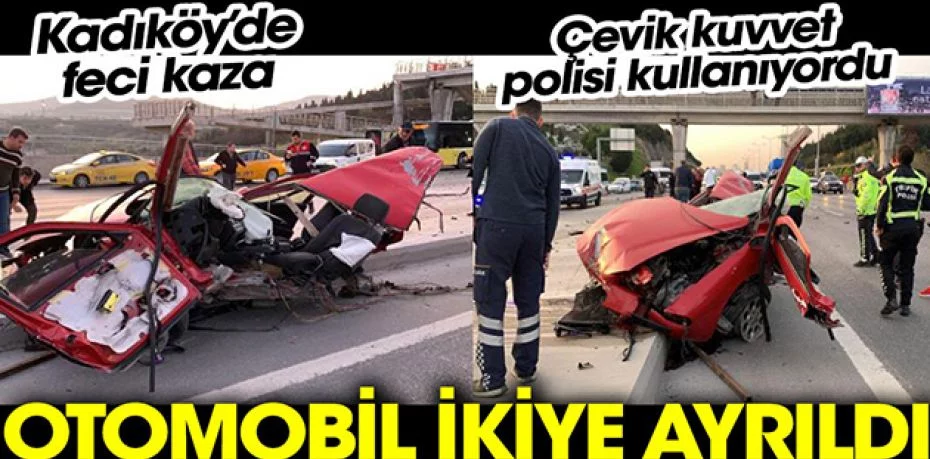 Kadıköy'de korkunç kaza!