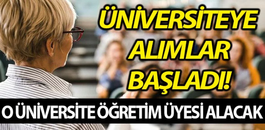 Ufuk Üniversitesi 12 Öğretim Üyesi alıyor