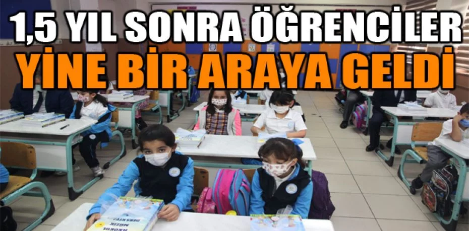 Bursa'da 582 bin öğrenci için ilk ders zili çaldı