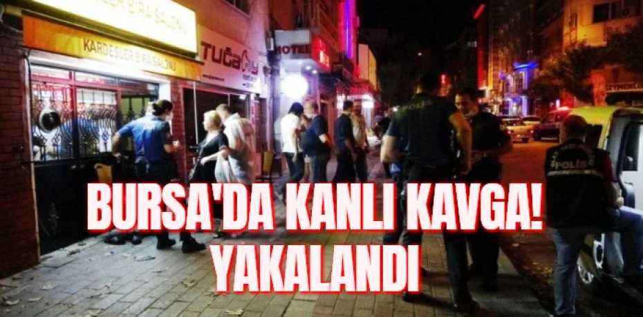 Bursa'da 2 kişiyi tabancayla vurduğu iddia edilen şüpheli yakalandı