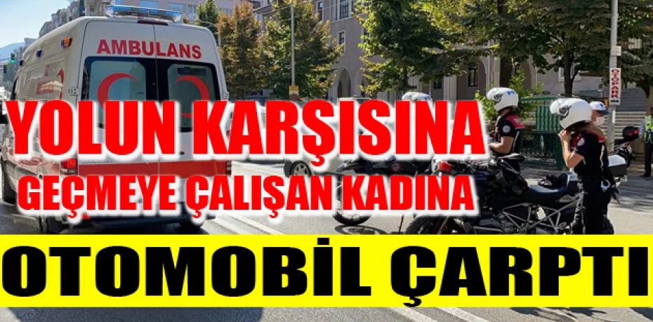 Bursa'da feci kaza : 1 ağır yaralı
