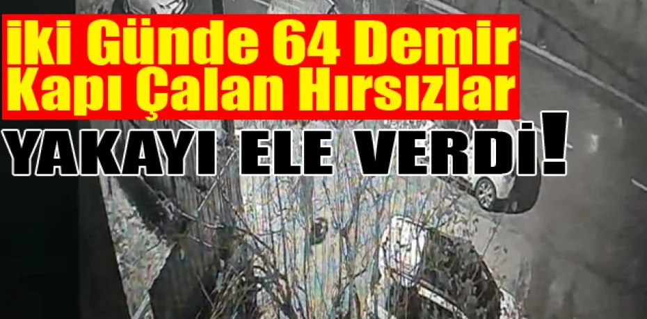 Bursa'da iki günde 64 demir kapı çalan hırsızlar yakayı ele verdi