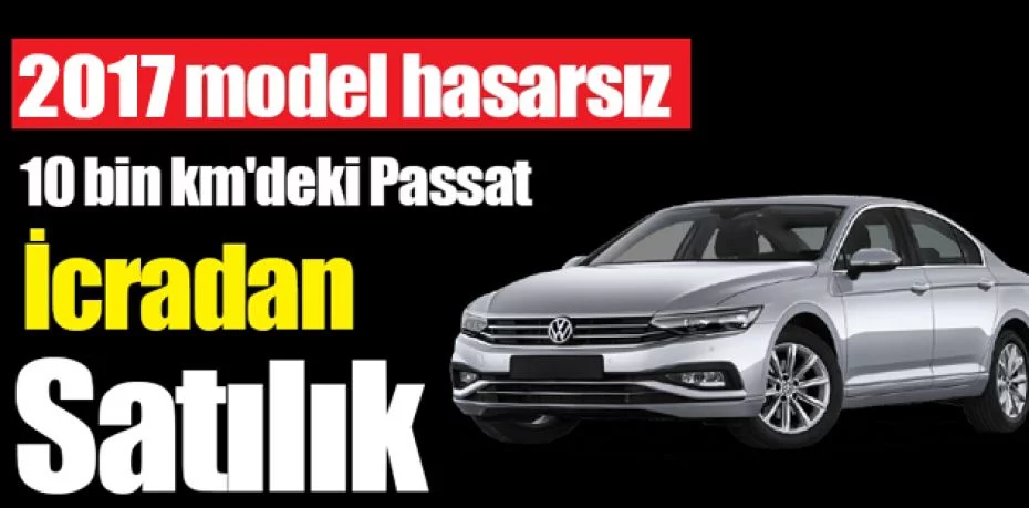 2017 Model, Volkswagen Passat marka araç icradan satılıktır