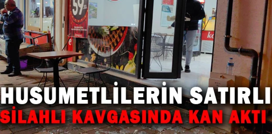 Bursa'da husumetlilerin satırlı, silahlı kavgasında kan aktı: 1 yaralı