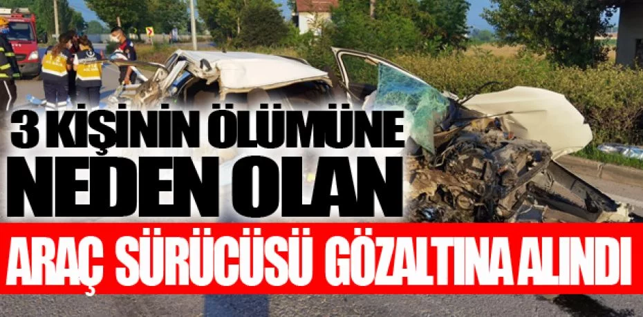 Bursa'da 3 kişinin ölümüne neden olan kazada sürücü: "Virajda araç kontrolden çıktı, sabah işe gidiyorduk''