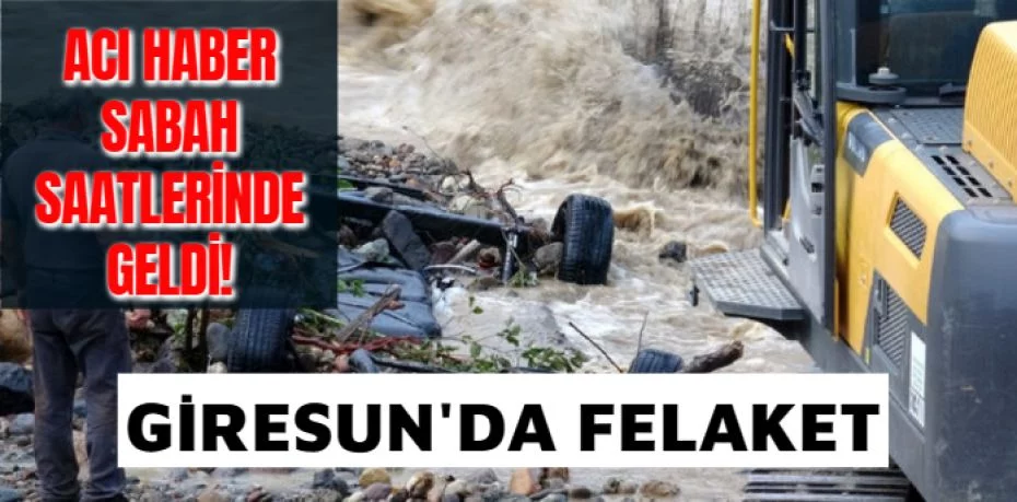 Giresun'da sel felaketi! İçişleri Bakanı Soylu son durumu açıkladı
