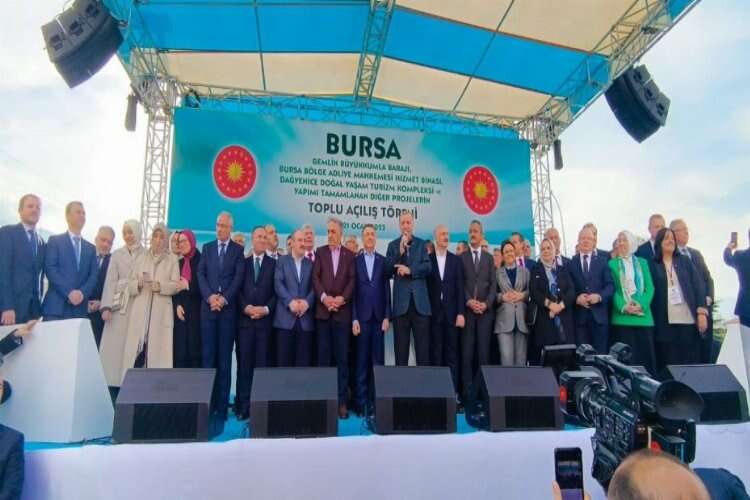 Cumhurbaşkanı Bursa’da 127 farklı yatırımın açılışını yaptı