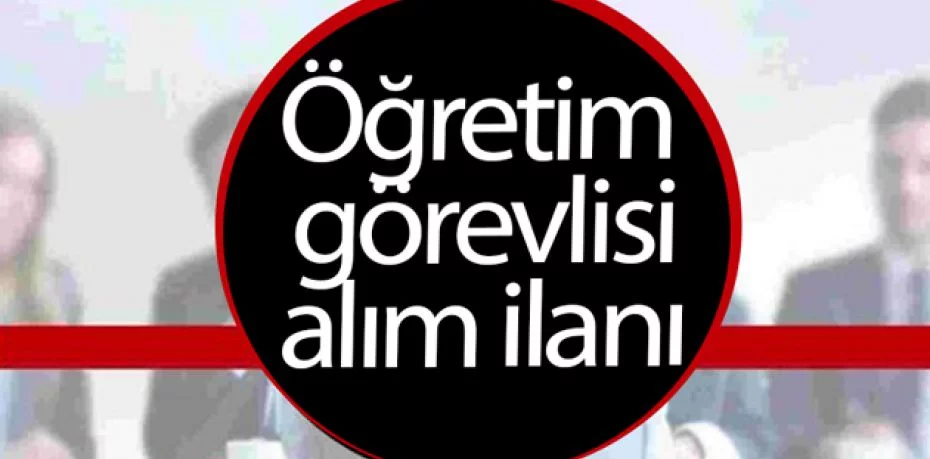 İstanbul Şişli Meslek Yüksekokulu Öğretim üyesi alım ilanı
