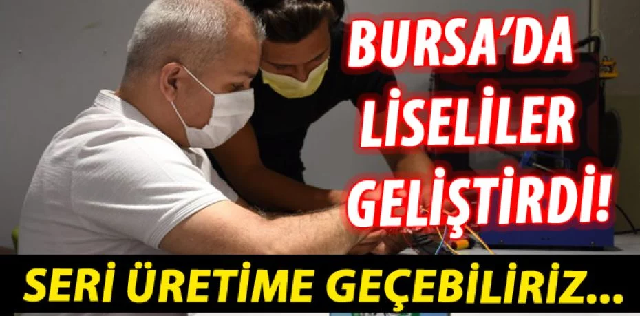 Bursa'da "ateşi ölçülenin de vücut ısısını görebildiği" cihaz geliştirildi