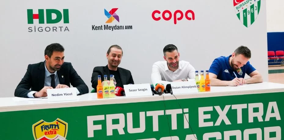 Frutti Extra Bursaspor, Dusan Alimpijevic’in sözleşmesini uzattı