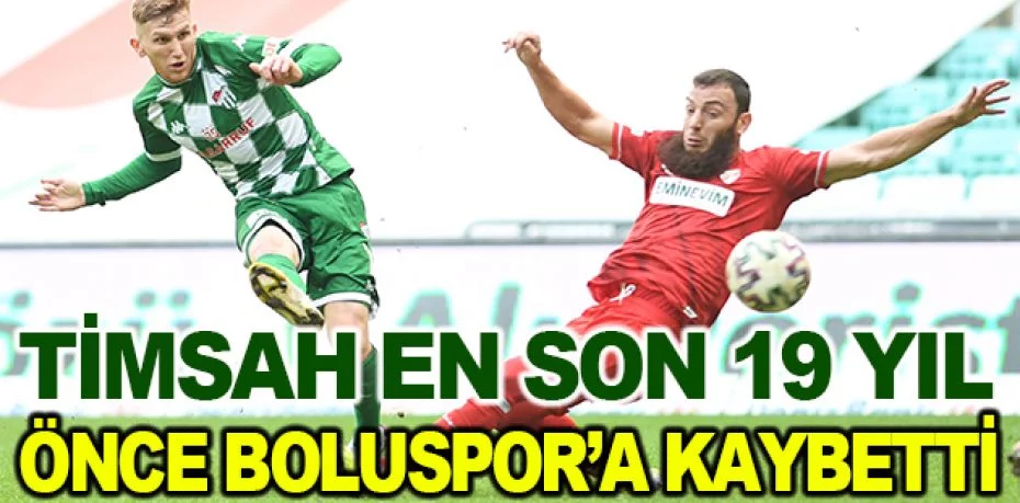 Bursaspor en son 19 yıl önce Boluspor’a kaybetti