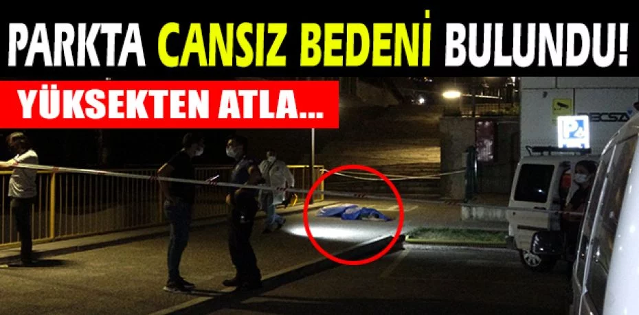 Bursa'da parkta ölü olarak bulunan şahsın intihar ettiği ortaya çıktı