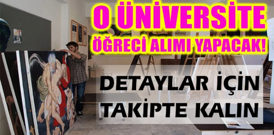 Hacettepe Üniversitesi Güzel Sanatlar Fakültesi Özel Yetenek Sınavı ile Öğrenci Alacak