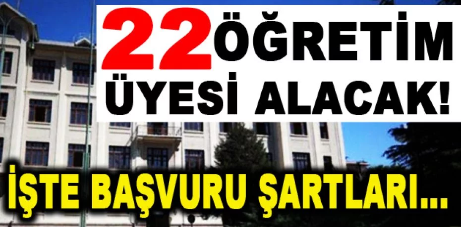 Ankara Medipol Üniversitesi 22 Öğretim Üyesi alacak