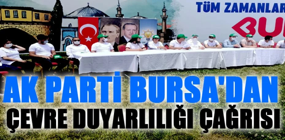 AK Parti Bursa'dan çevre duyarlılığı çağrısı