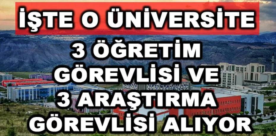 Fenerbahçe Üniversitesi 3 Öğretim Görevlisi ve 3 Araştırma Görevlisi alıyor