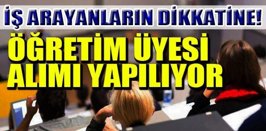 Yaşar Üniversitesi 2 öğretim görevlisi alacak