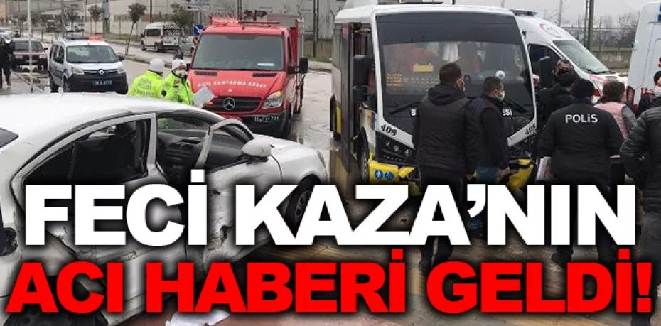 Bursa'daki kazada Çanakkale Orman Bölge Müdürü'nün annesi ve kayınvalidesi hayatını kaybetti